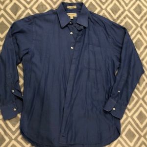 John W. Nordstrom Blue Dress Shirt